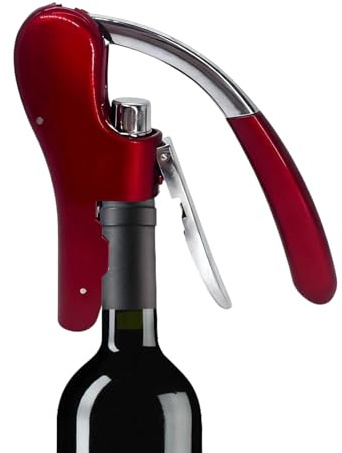 GREATRICH Sacacorchos Profesional de Botellas,Abrebotellas de Vino de AleacióN de Zinc, Cortador de LáMina Integrado, para Restaurante, Bar y Hogar, Abridor de Vino Premium, Wine Opener Eficiente