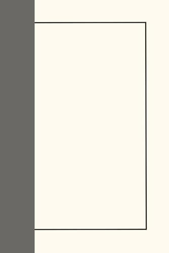 Caderno Pautado off-white 120 Páginas 6x9 Polegadas: Capa Fosca – Papel Creme, Linhas Confortáveis para Escrita, Ideal para Estudo e Trabalho