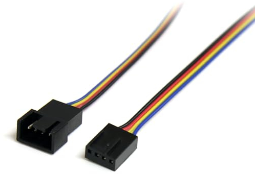 StarTech.com 12in 4 Pin Fan Power Extension Cable - M/F - Fan power extension cable - 4 pin PWM (M) to 4 pin PWM (F) (FAN4EXT12)