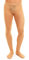 GLAMORY Collants de Soutien Support Hommes, 40 Deniers, Teint, L Men's