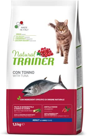 Trainer Cibo per Gatti Adulti con Tonno, 1.5 kg