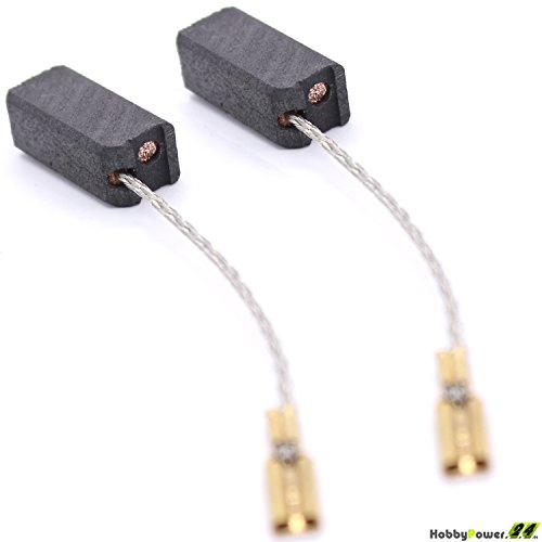 Kohlebürsten Kohlen für Flex Winkelschleifer L 1710 FR / L1710 FRA ersetzt K49 6,3x8x15mm