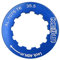 VGEBY Fahrrad Kettenras Lockring für 7-11 Speed ​​Mountain Bike(Blau)