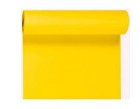 Duni Dunicel Tischläufer Tête-à-Tête Gelb 40 x 2400 cm, Duni Tete a Tete Gelb mit 20 perforierten Abschnitten à 1,20 m lang und 0,40 cm breit