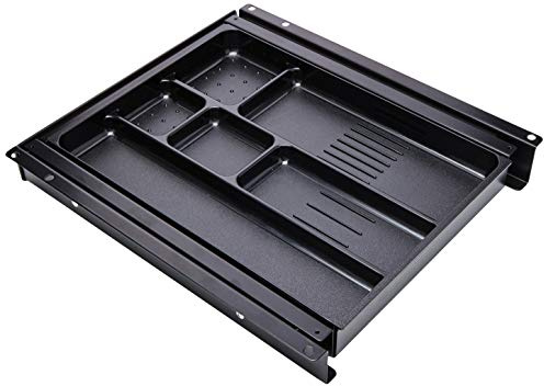 TecLines TUS014B ausziehbare Stiftablage A4 S, schwarz