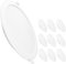 LED ATOMANT Pack 10x Downlight LED Panel Redondo 220mm 18W, Color Blanco Frio (6500K), Corte 190-205mm, 1650 lumenes, Driver integrado, Para Techo Cocina Baño