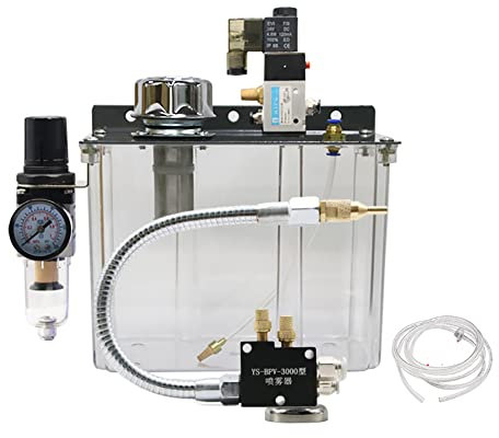 Toplionace Système de Pulvérisation de Lubrification de Pulvérisateur de Brouillard D'huile de Pompe de Liquide de Refroidissement de Refroidisseur 3L (Tube Métal)