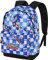 Sega-Sonic Blue Lay-FAN HS Rucksack 2.0, Blau