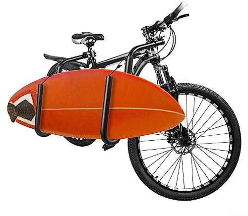 Surfboard Rack, Portable Bike Surfboard Stand with Hardware, Bike Surfen Longboard Surfboard Bracket Max 40kg / 88lb