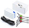 BAKUUM Pack 4 cepillos Laterales + 4 Filtros + 1 Rodillo Central para Conga 7290 Eternal y 7490 Eternal (Xtreme, Vital, MAX, Pet). Pack repuestos y Accesorios para Robot Aspirador
