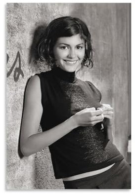 The Actress Audrey Tautou Poster (15) Leinwand Kunst Poster und Wandkunst Bild Druck Moderne Familie Dezember