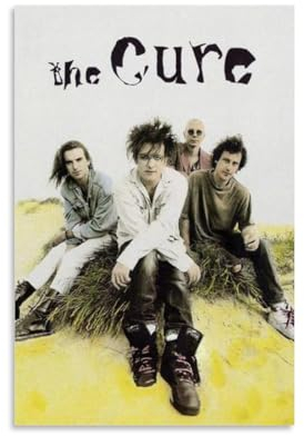 LAHTI The Cure Poster, dekoratives Gemälde, Leinwand-Wandposter und Kunstdruck, modernes Familienschlafzimmer-Dekor-Poster, 20 x 30 cm