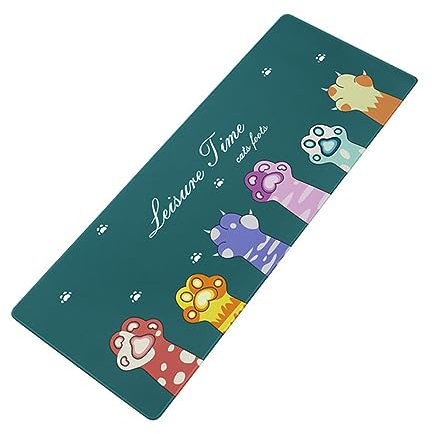 EXCEART Mauspad Unterlage für Laptop Bürobedarf schreibtischunterlage mamor büro unterlage Laptopmatte Zubehör für Computertische rutschfeste Mausunterlage für den Schreibtisch