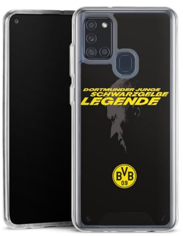 Handyhülle kompatibel mit Samsung Galaxy A21s Bumper Case Schutzhülle Marco Reus Borussia Dortmund BVB