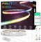 PAUTIX RGB Smart IC COB LED Streifen Kit 10M,24V Farbe wechselnde Adressierbare LED Band,Flexible Licht mit wifi Kontroller und Netzteil Arbeite mit Alexa/Google Assistant für DIY Beleuchtung Projekte