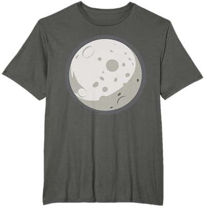 Moon Shirt Adult Kids Men Women Moon Costume T-Shirt