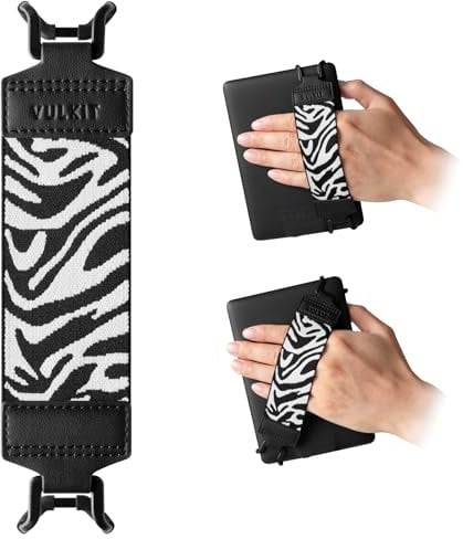 VULKIT Elastic Hand Strap for 6-8 Inch Tablet - High-Elasticity Grip Holder for Kindle, Kobo, Voyaga, Lenovo, Sony E-Book Readers - Lightweight Handle Grip