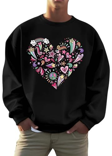 Generico Felpa Uomo Oversize Felpa Fantasia Felpa Pile Zip Uomo Felpa Ragazzo con Zip Tuta Lavoro Uomo Invernale Pantaloni Felpati Tuta Uomo Set Palestra Uomo Regali Personalizzati Maglione Uomo