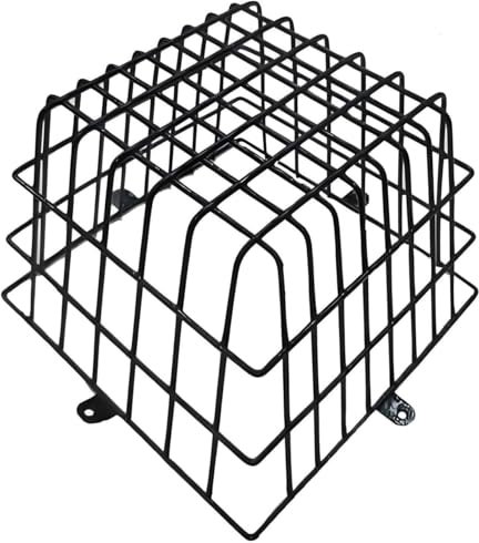 All Weather Metal CCTV Camera Cage - Anti-Vandal Protection - 28x28cm Base x 20cm Height