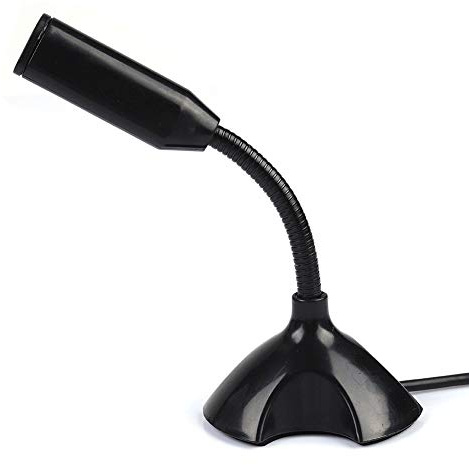 USB -Kondensatormikrofon -Schallqualitätsaufnahme für PC Laptop, Flexible Desktop Stand Mic für KTV Web Chat