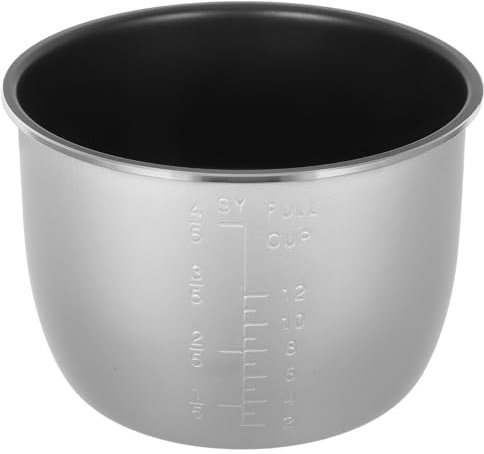 Zerodeko Olla De Repuesto Para Arrocera Olla Interior De Acero Inoxidable De 6 L Para Arrocera Accesorios Para Cocinas Eléctricas Tradicionales Cocinas Domésticas.