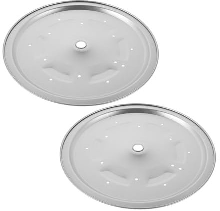 KICHOUSE 2pcs Pressure Cooker Replacement Sealing Ring and Inner Plate Set Aluminum Gasket Seal for 3-4l Cookers Sturdy Kitchen Accessory for Easy Maintenance