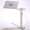 Lounge-Book White - Mesa para el Ordenador portátil Totalmente Ajustable. Ergonomia para el Trabajo a Domicilio. Ergonomia para el