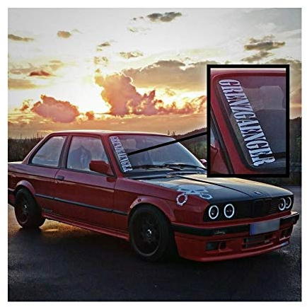 XXL Lettering Sticker Grenzgaenger