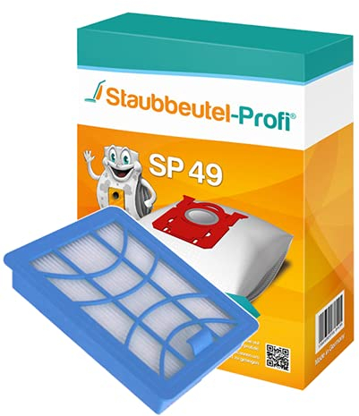 Staubsaugerbeutel geeig. für Staubsauger Philips XD3110 / 09, XD3112 / 09, Philips 3000 Series von Staubbeutel-Profi (10 Beutel + 1 Hepafilter)