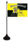 U24 Tischflagge Dortmund Bulldogge Fahne Flagge Tischfahne 10 x 15 cm