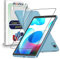 ebestStar - Hülle für Realme Pad mini 8.7 (2022), Silikon Handyhülle Cover, Klar TPU Schutzhülle, Slim Handy Case, Transparent + Panzer Schutz Glas