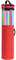 Lange Geschenkpapier-Organizer-Tasche, 107 X 22,3 Cm, Geschenkpapier-Aufbewahrungstasche mit Transparentem Fenster, Geschenkpapier-Organizer mit Griffen und Reißverschluss für 40 Rollen mit(Rot)
