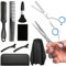 10 in 1 Professionelles Haarschneideschere Set, 2 Stück Profi Haarschere Friseurschere 6 Zoll mit Friseurumhang und Haarschneidewerkzeugen, Friseurschere Set für Frauen, Friseure