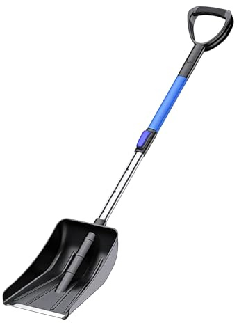 Schneeräumung Für | Ergonomisches Multifunktionales Gartenzubehör - Schneeschieber Schaufel - Für Reinigung Und Graben Von Gehweg Hof Fahrzeug Winter Haus Garten Rasen Outdoor Garage Terrasse
