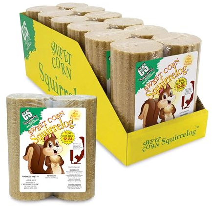 C&S Sweet Corn ekorrelog, 6-pack påfyllning