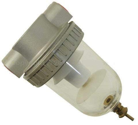 ORAZIO Air Line Filter Water Trap G1/4, Large Volume Industrial Air Compressor Water Oil Separator, Pneumatic Tool Accessory 214208