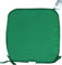 Set Of 4 Beautiful REMOVABLE Dining Garden Chair Cushion Seat Pads With Ties (Moss Green)
