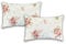 MERINO BETTEN Dekokissen mit Füllung Set | Zierkisen 50x70 | Couchkissen mit Reißverschluss für Wohn- und Kinderzimmer (Rosen Pink)