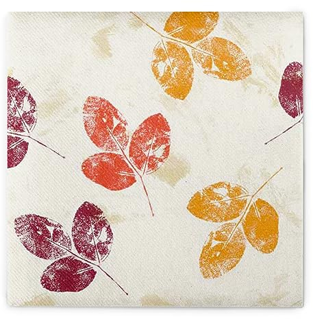 Sovie HOME Serviette Jola | Airlaid-Servietten 40x40 cm | saugstark stoffähnlich | Geburtstag Herbst Feier Party | 12 Stück