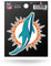 Rico Industries NFL Die Cut Team Logo Short Sport Aufkleber Miami Dolphins 9,5 x 12,1 cm