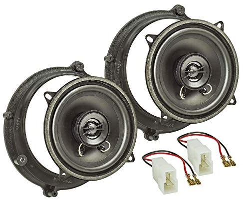 tomzz Audio 4003-000 TA13.0-Pro Lautsprecher Einbau-Set kompatibel mit Audi A4 B5 A4 B5 Avant Tür vorne 130mm Koaxial System