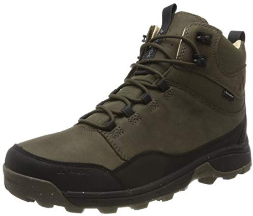 VAUDE wasserdichte Wanderschuhe für Herren “HKG Core Mid STX”, wetterfester Trekkingschuh für leicht alpines Gelände, bequeme und rutschfeste Wanderstiefel in schwarz
