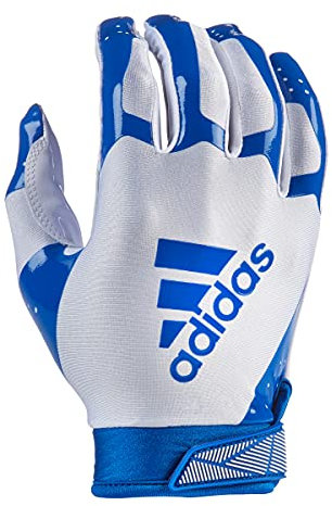 adidas Adidas 3.0 Gant de football Blanc/bleu roi Taille XL