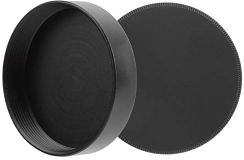 Sorandy 2Pcs Objektivdeckel, M42 Mount Hintere Objektivdeckel Abdeckung Fit für M42 Kameraobjektiv, Aluminium Kameraobjektiv Schutzkappe Ersatz für M42 Schraubobjektivhalterung