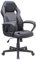 byLIVING Chefsessel Matteo/Gaming-Chair/Kunstleder schwarz/Applikation Mesh schwarz - grau/Armlehnen gepolstert/bis 110 kg belastbar/Sicherheitsrollen/B 60, H 103-113, T 65 cm