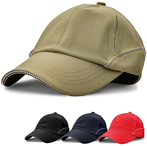 CAPCOOL Baseball Cap Herren Damen [100% UV-Schutz] verstellbar Kappe Herren Cap Basecap Herren Cap Damen einfarbig atmungsaktiv Unisex versch. Größen/Farben Sommer/Winter Basecap Damen Kappe Damen