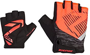 Ziener Kinder Cull Fahrrad-/Mountainbike-/Radsport-Handschuhe | Kurzfinger - atmungsaktiv/dämpfend, Signal Peach, XL