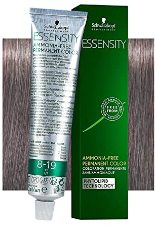 Schwarzkopf, Essensity 8-19 Hellblond Cendré Violett, 60 ml.