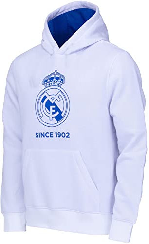 Real Madrid Sweat Capuche Collection Officielle - Taille Enfant 6 Ans