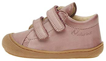 Naturino Lauflernschuhe aus Nappaleder, Altrosa 28